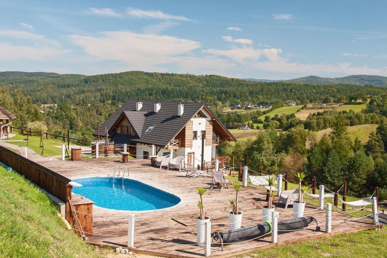 Chata W Bieszczadzie Apartamenty I Domki Z Sauna Bieszczady Поляньчик Экстерьер фото