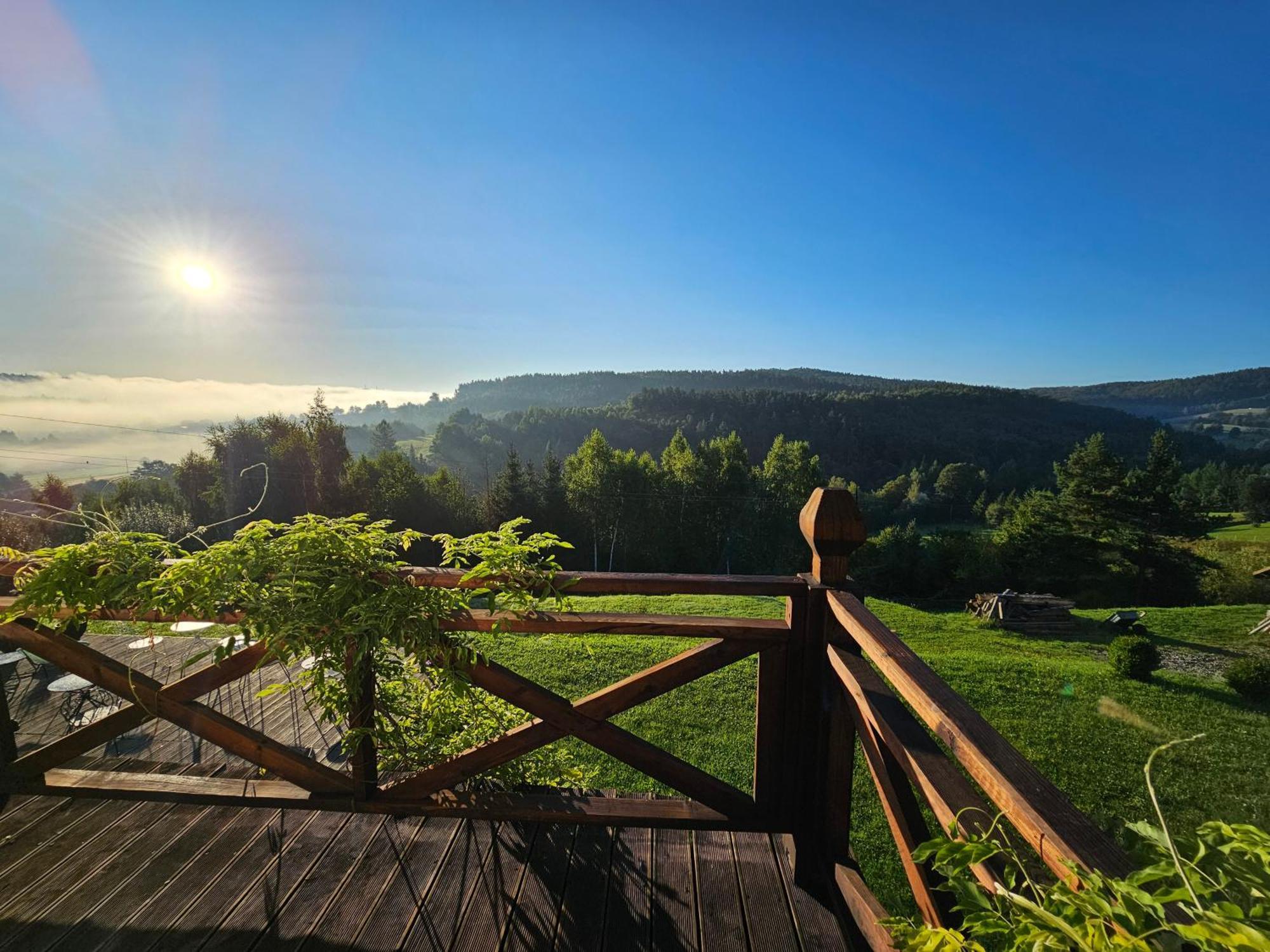 Chata W Bieszczadzie Apartamenty I Domki Z Sauna Bieszczady Поляньчик Экстерьер фото