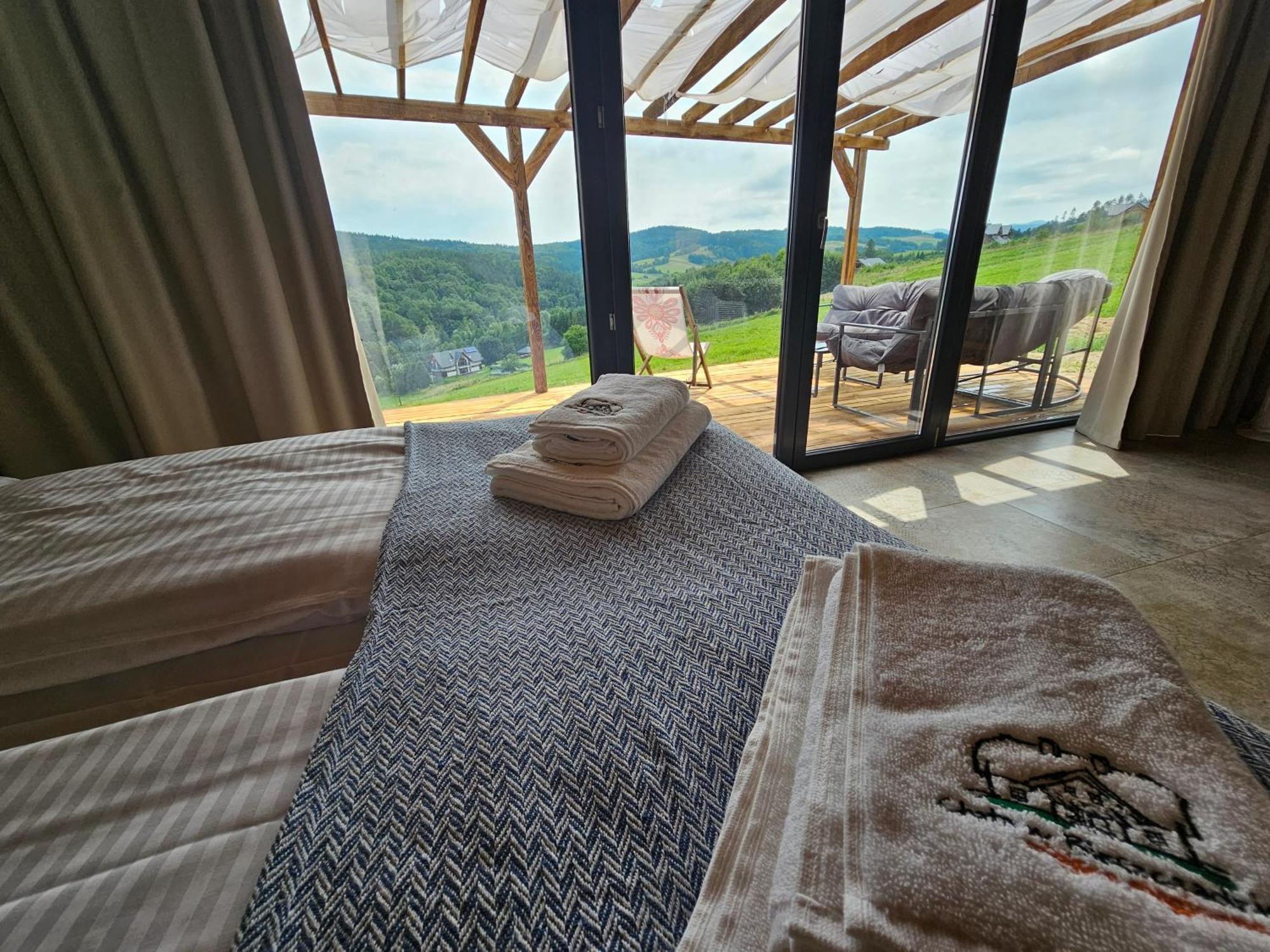 Chata W Bieszczadzie Apartamenty I Domki Z Sauna Bieszczady Поляньчик Экстерьер фото