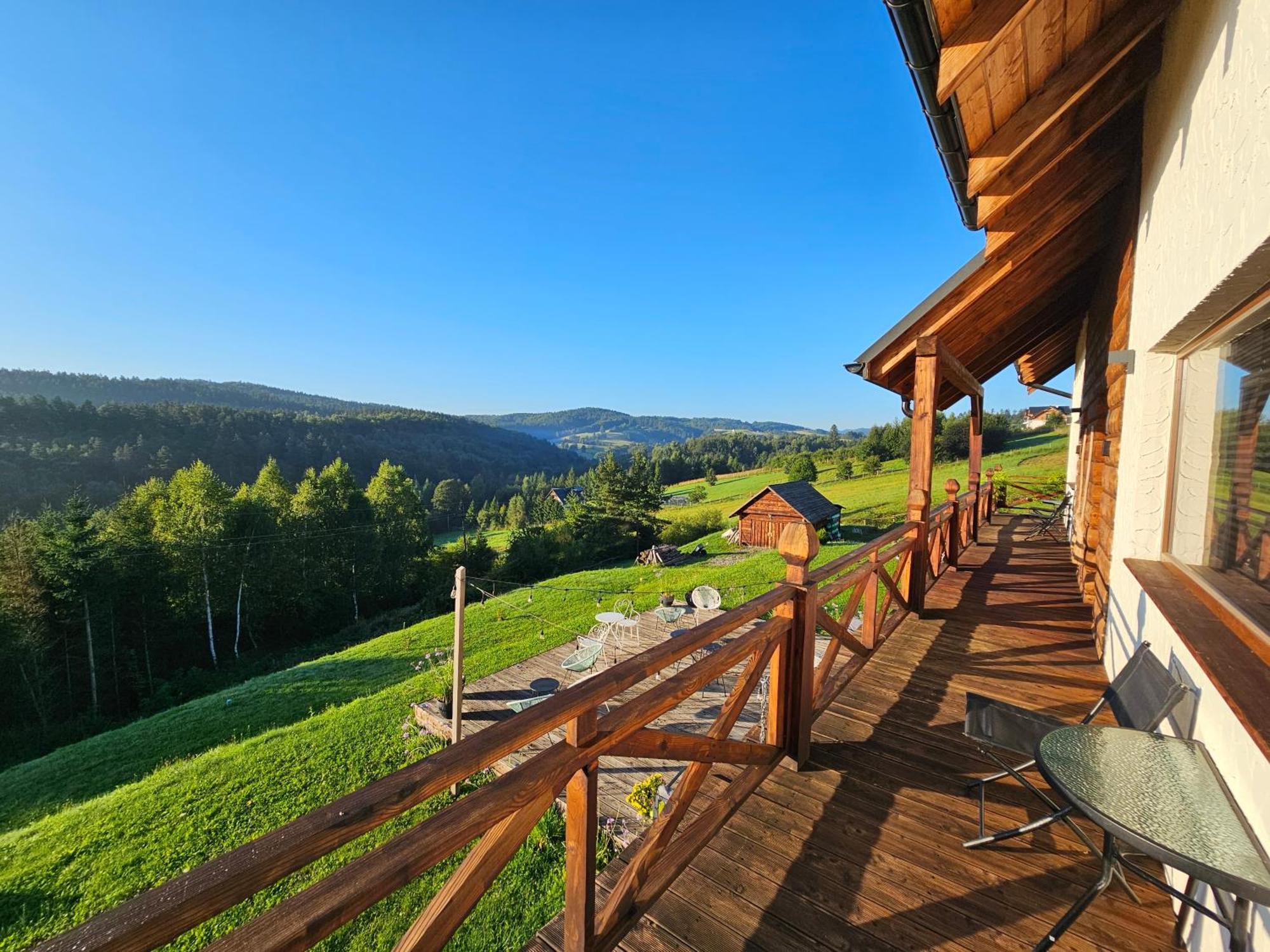 Chata W Bieszczadzie Apartamenty I Domki Z Sauna Bieszczady Поляньчик Экстерьер фото
