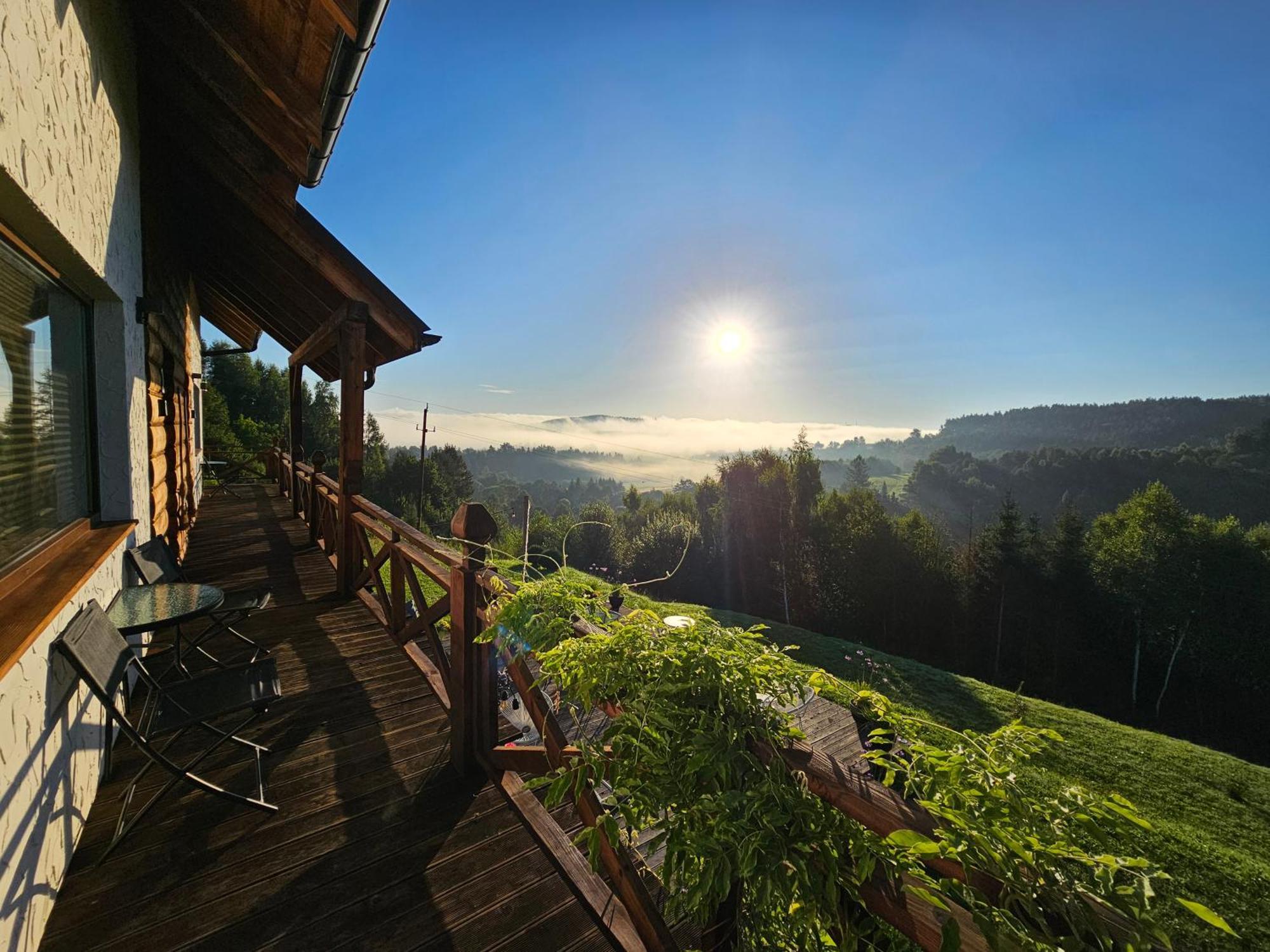 Chata W Bieszczadzie Apartamenty I Domki Z Sauna Bieszczady Поляньчик Экстерьер фото