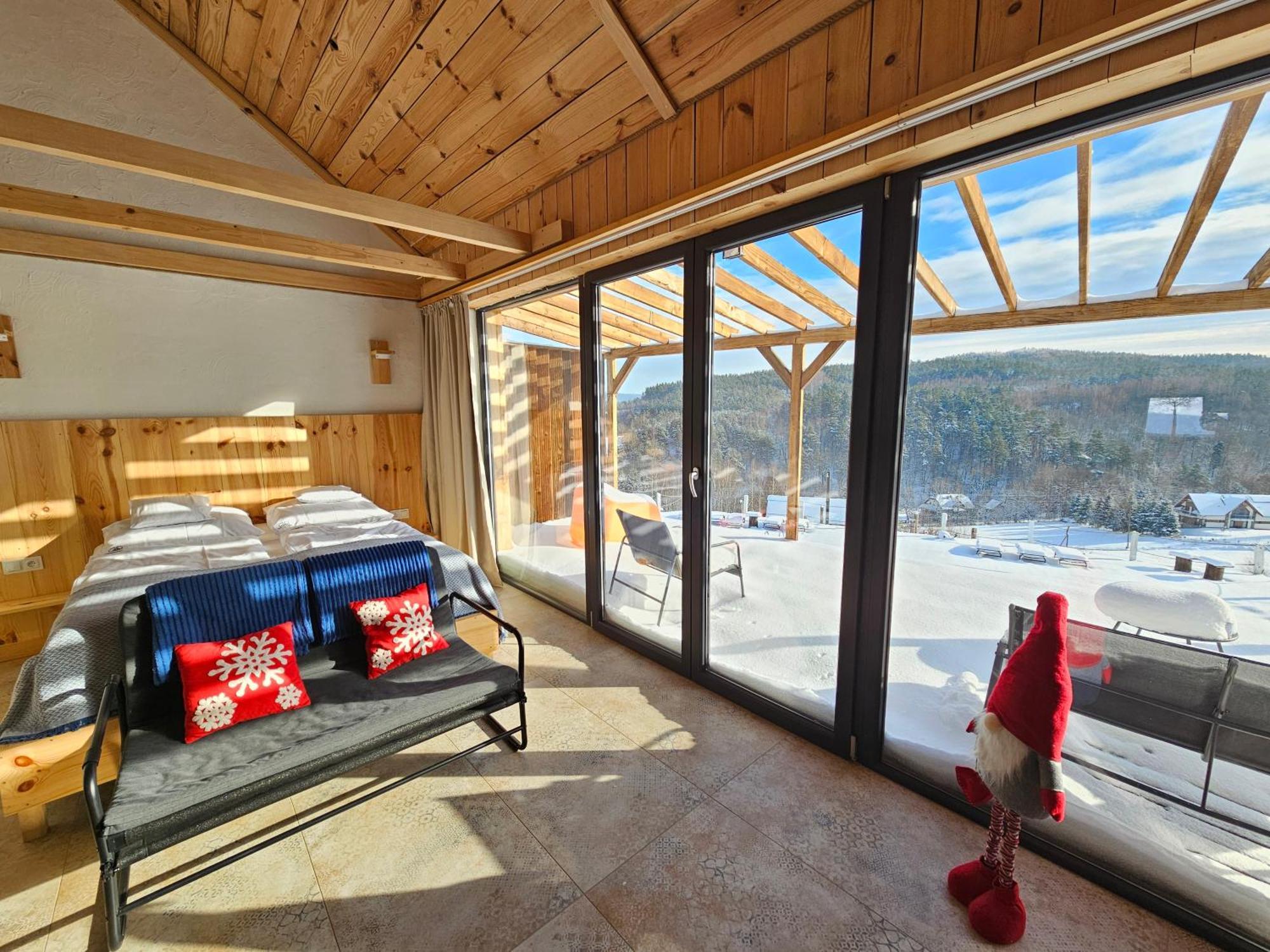 Chata W Bieszczadzie Apartamenty I Domki Z Sauna Bieszczady Поляньчик Экстерьер фото