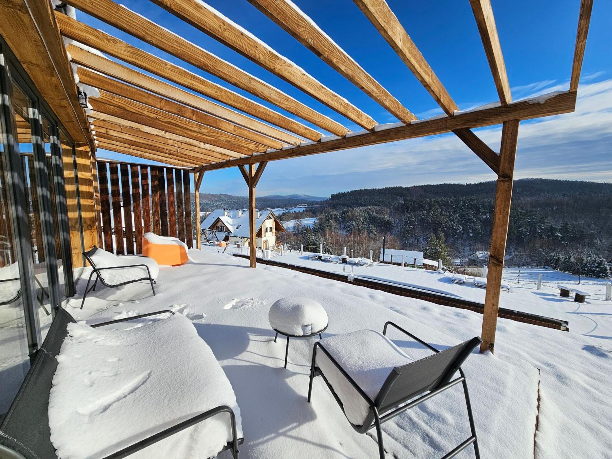 Chata W Bieszczadzie Apartamenty I Domki Z Sauna Bieszczady Поляньчик Экстерьер фото