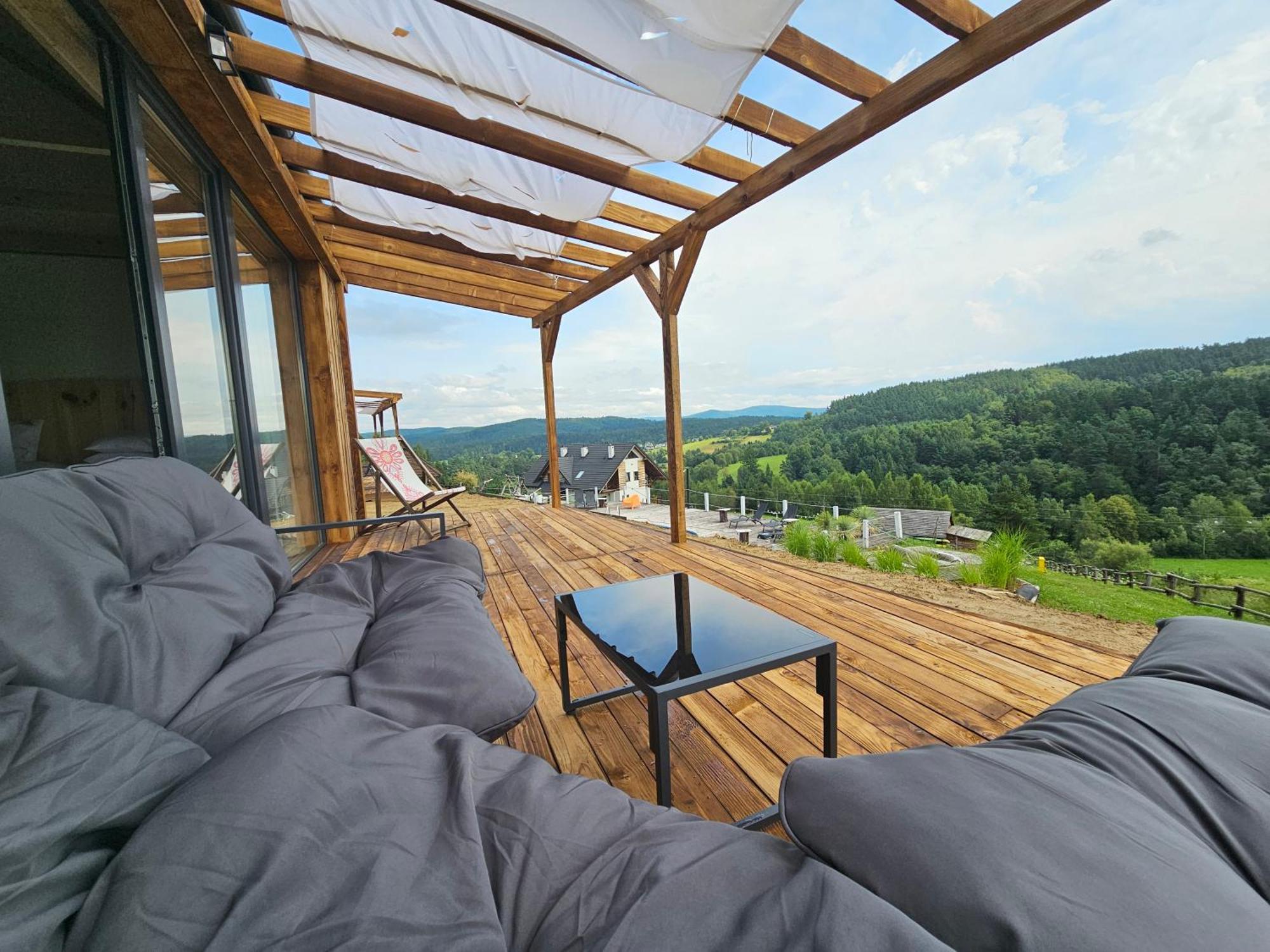 Chata W Bieszczadzie Apartamenty I Domki Z Sauna Bieszczady Поляньчик Экстерьер фото