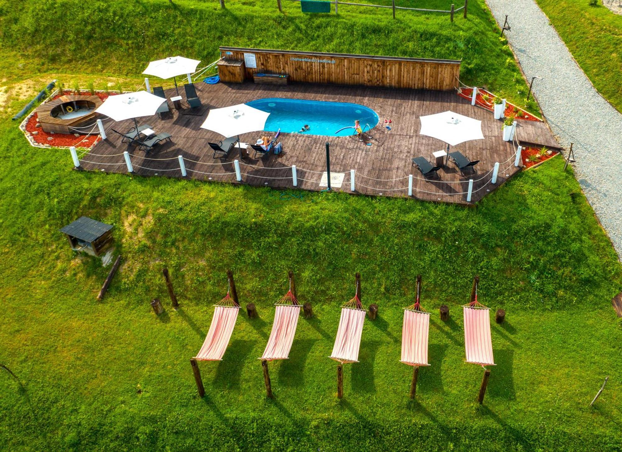 Chata W Bieszczadzie Apartamenty I Domki Z Sauna Bieszczady Поляньчик Экстерьер фото